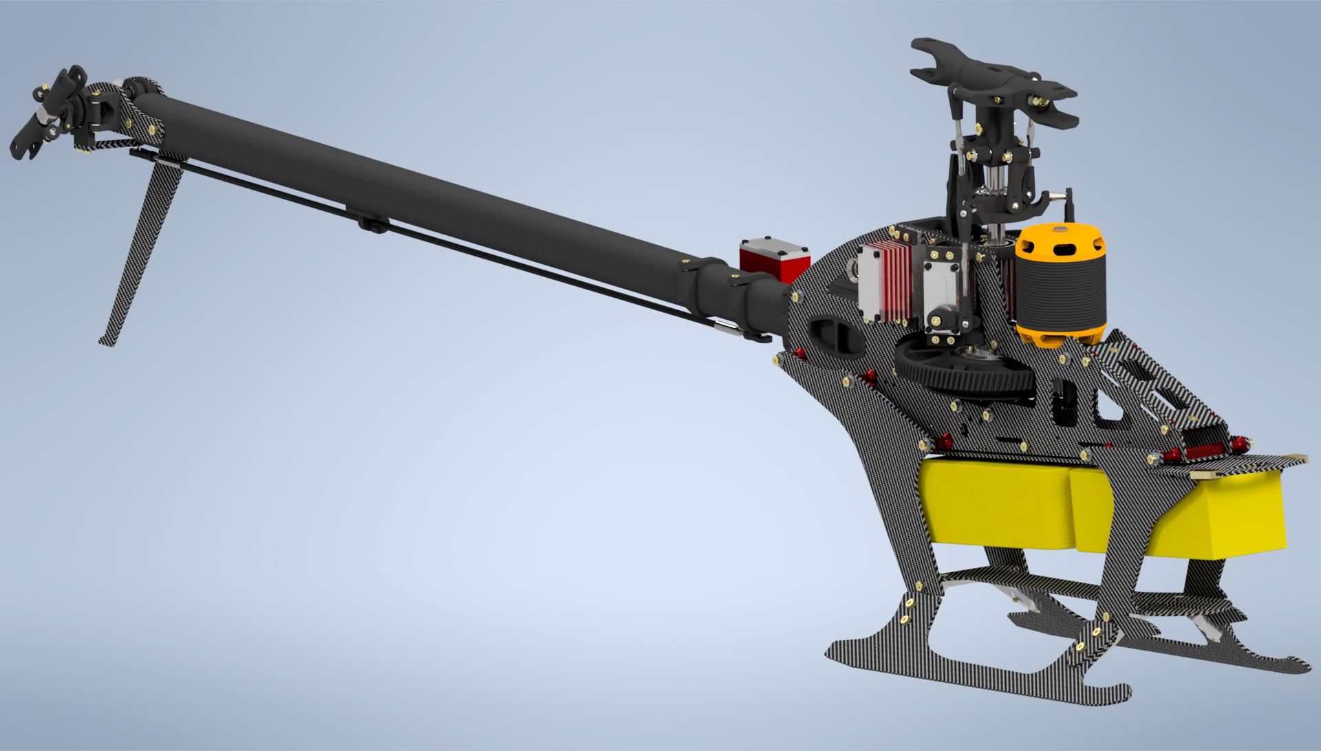 遥控直升机结构